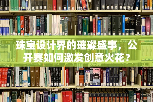 珠宝设计界的璀璨盛事，公开赛如何激发创意火花？