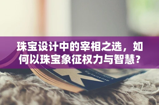 珠宝设计中的宰相之选，如何以珠宝象征权力与智慧？